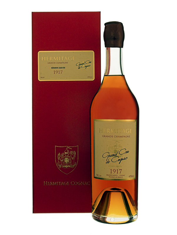 Hermitage 1917 Grande Champagne Cognac