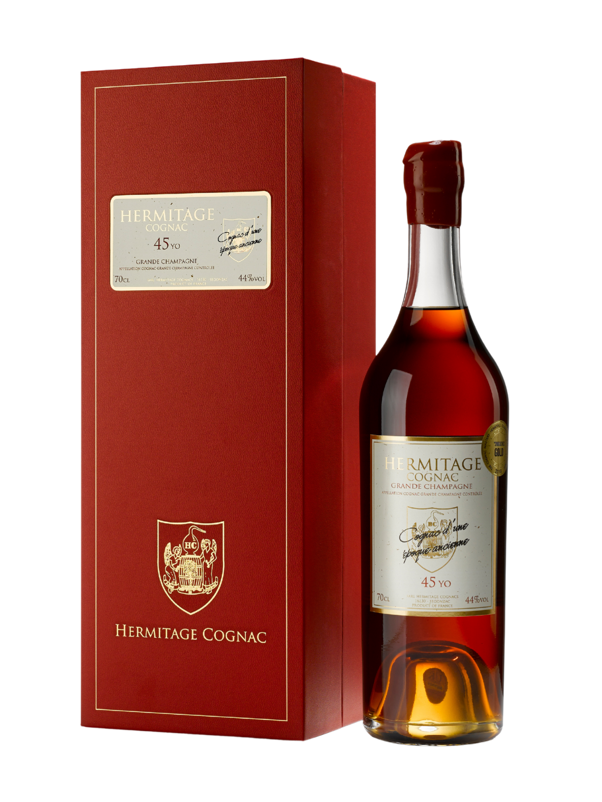 Hermitage 45 Year Old Grande Champagne Cognac