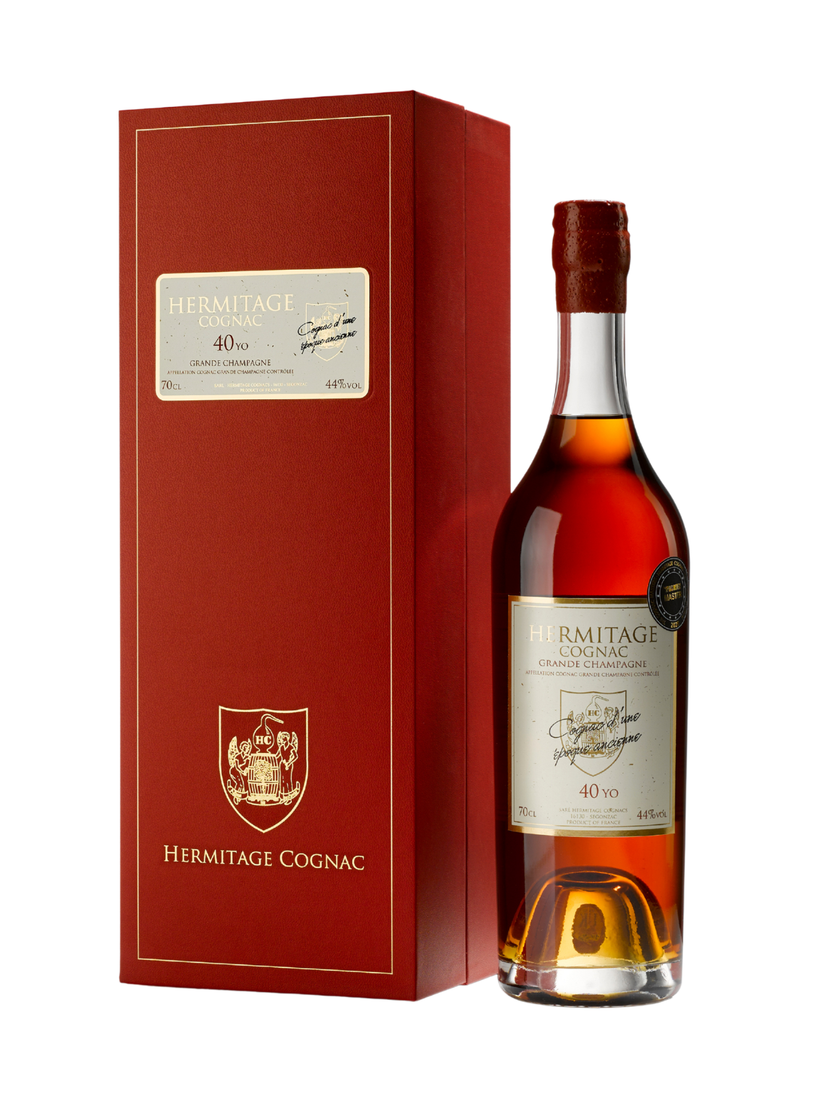 Hermitage 40 Year Old Grande Champagne Cognac