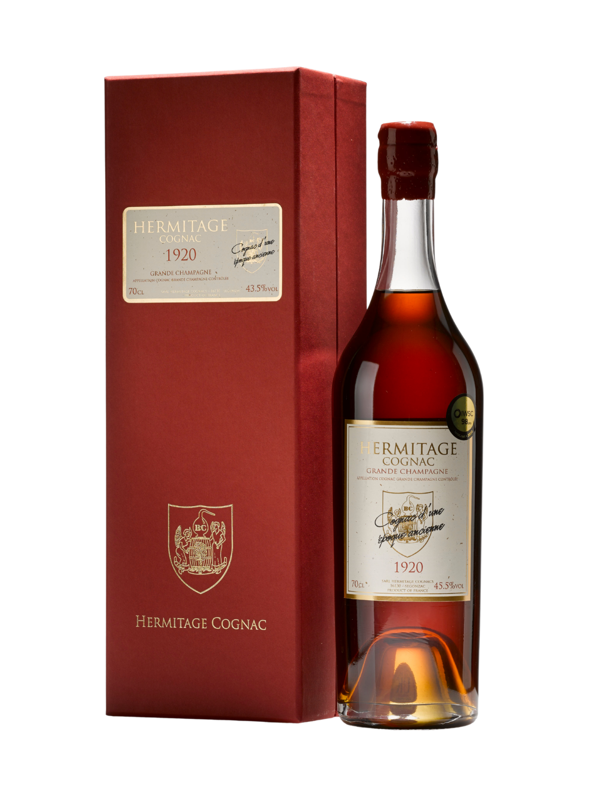 Hermitage 1920 Grande Champagne Cognac