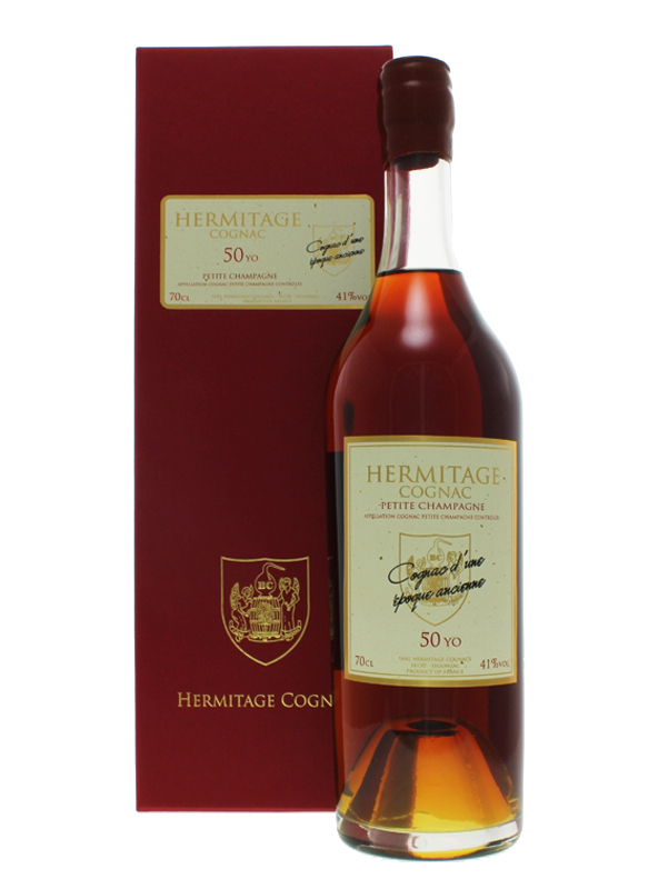Hermitage 50 Year Old Petite Champagne Cognac (41%abv)