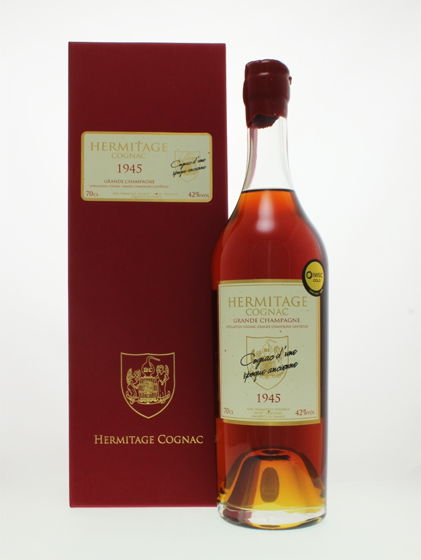 Hermitage 1945 Grande Champagne Cognac