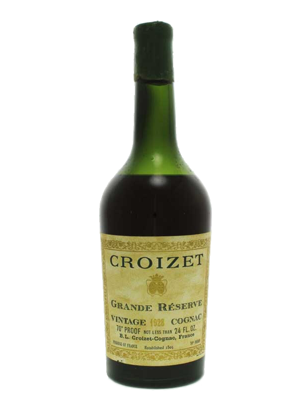 Croizet 1928 Grande Champagne Cognac