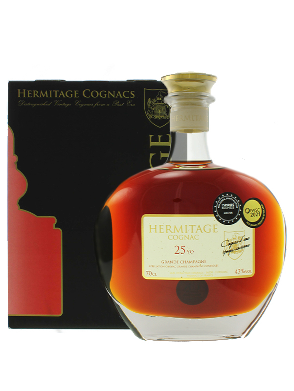 Hermitage 25 Year Old Grande Champagne Cognac