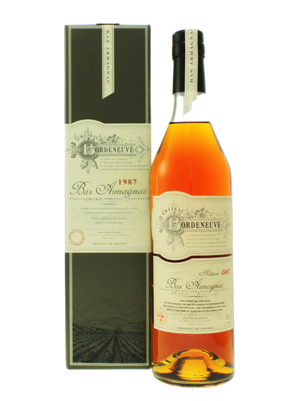 Chateau de Bordeneuve 1987 Bas Armagnac