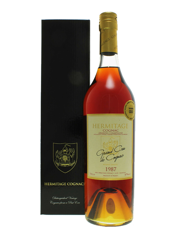 Hermitage 1987 Grande Champagne Cognac