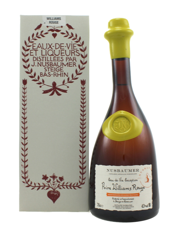 Nusbaumer 20 Year Old Reserve Poire William Eau de Vie (Pear)