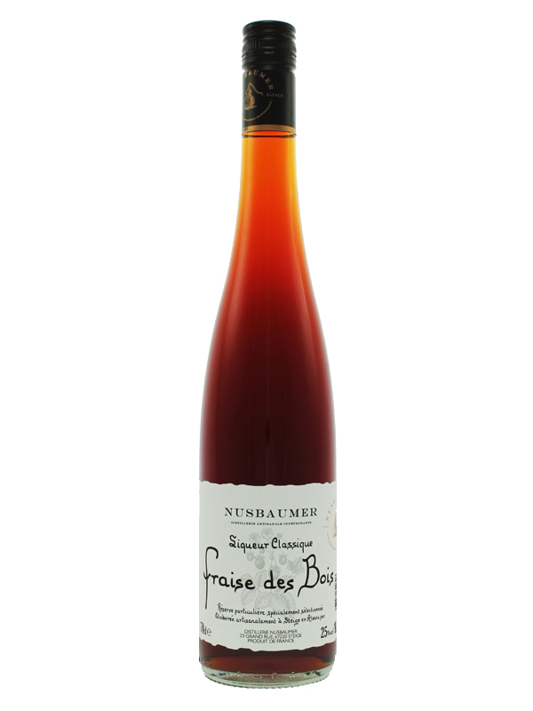 Nusbaumer Crème de Fraise des Bois Liqueur (Wild Strawberry)
